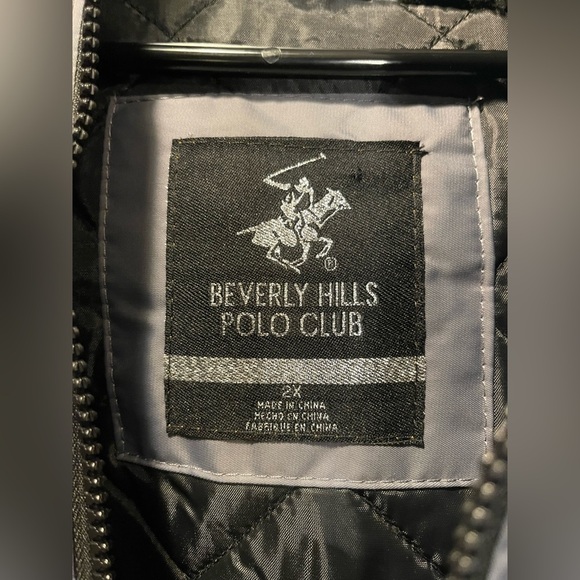 BEVERLY HILLS POLO CLUB GREY PARKA COAT - Picture 3 of 15